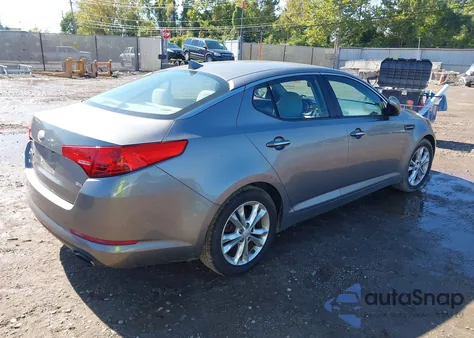 2013 Kia Optima Lx z USA, uszkodzony, nr VIN 5XXGM4A76DG184418
